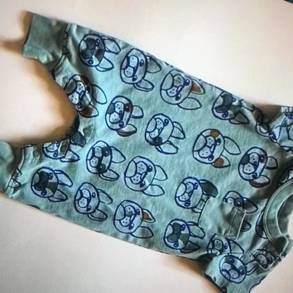Romper frenchies pattern color bodysuit